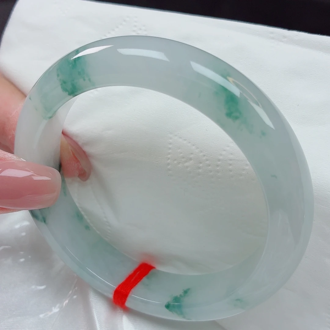 翡翠未镶嵌手镯58