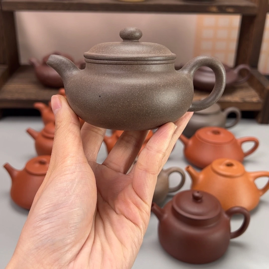 茶杯紫砂清灰段仿古150cc