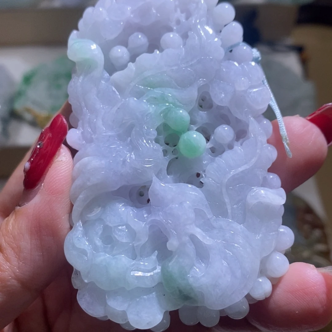 【闪购商品】翡翠颈饰未镶嵌凤凰