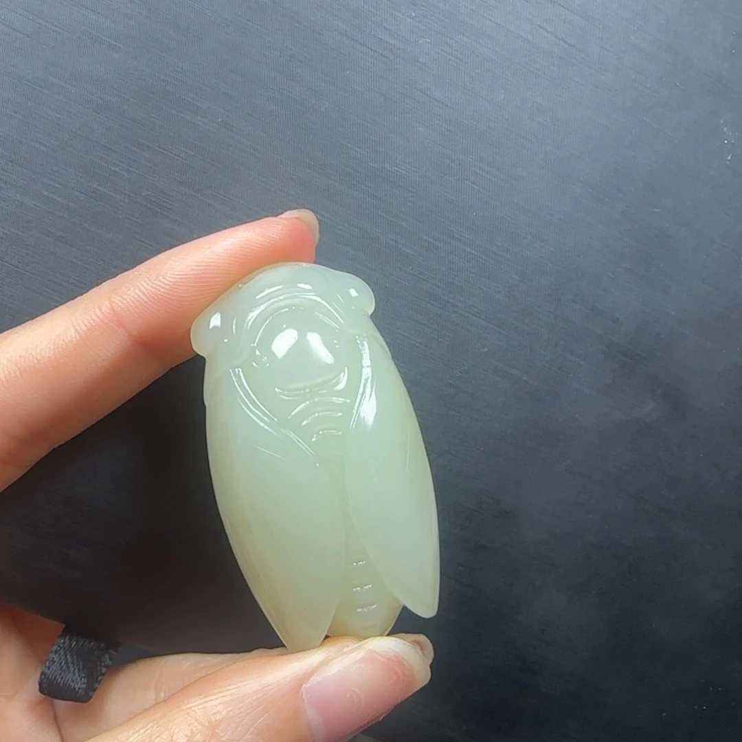 和田玉未镶嵌挂件阿****9