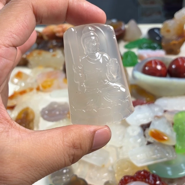 未镶嵌吊坠(不含链)玛瑙/玉髓
