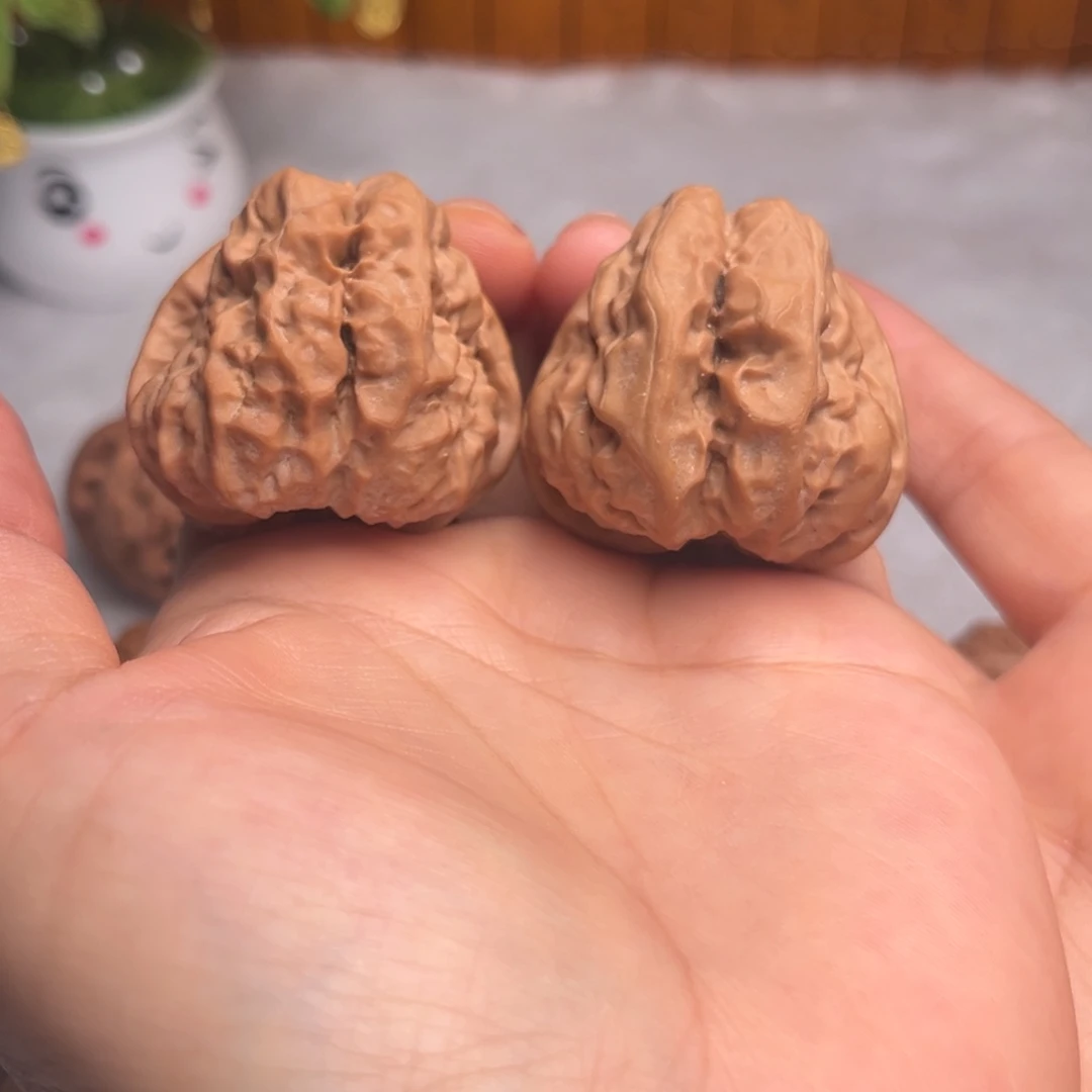 到***肉把件文玩核桃W3 38 蛙