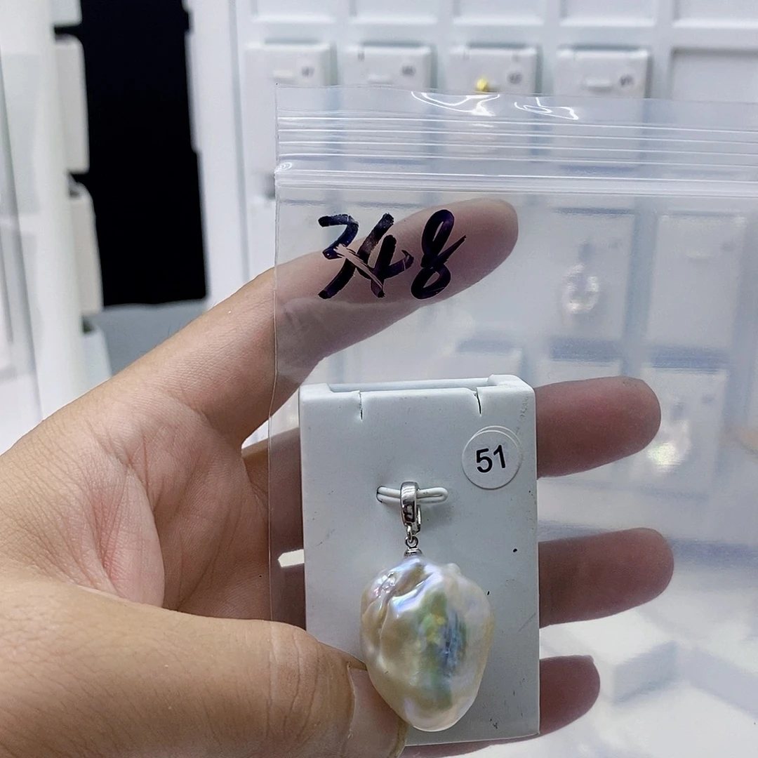 淡水珍珠合金颈饰