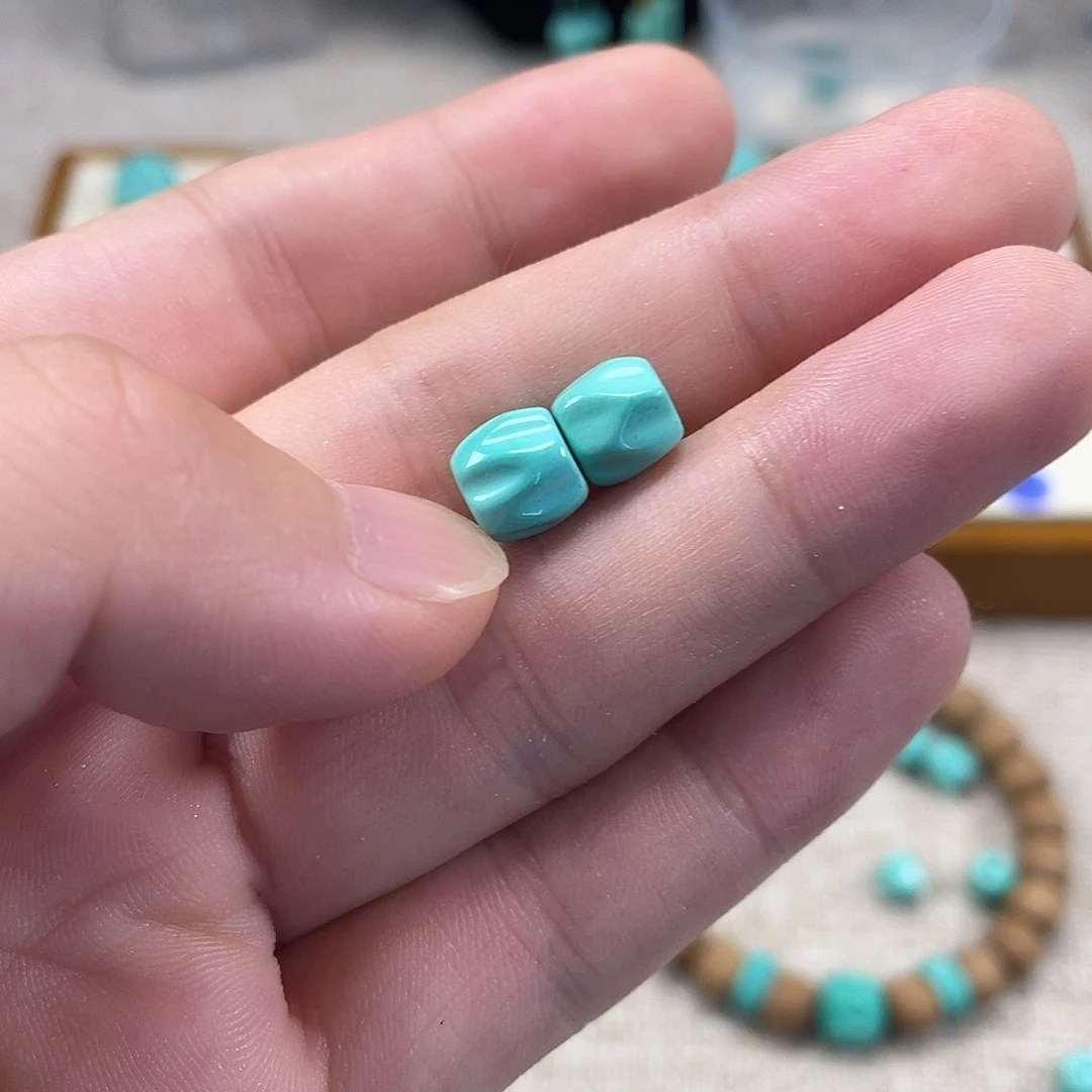 原生态湖北松配饰，直径8