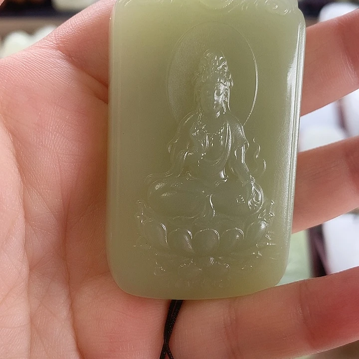 长石玉未镶嵌牌子方解石玉