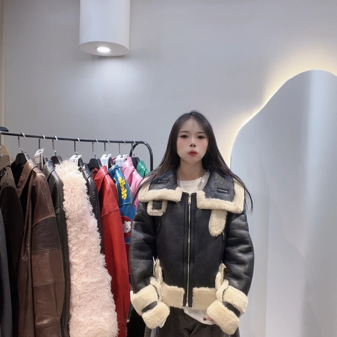 太***蹈真皮皮毛一体215-8330