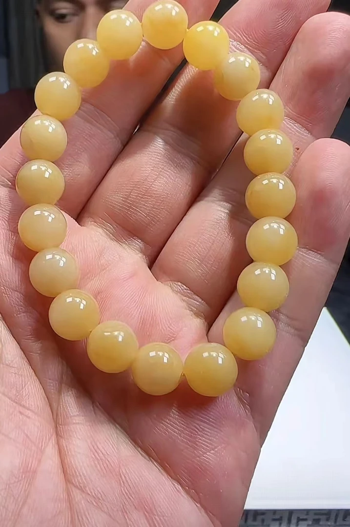 【胖】黄龙质玉手串@k