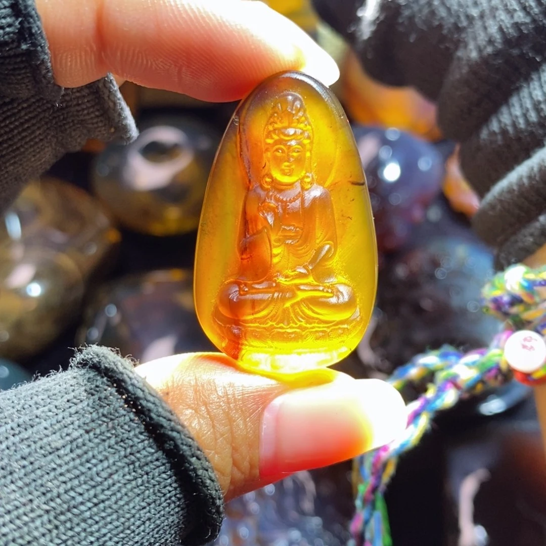 裸石琥珀未镶嵌珀