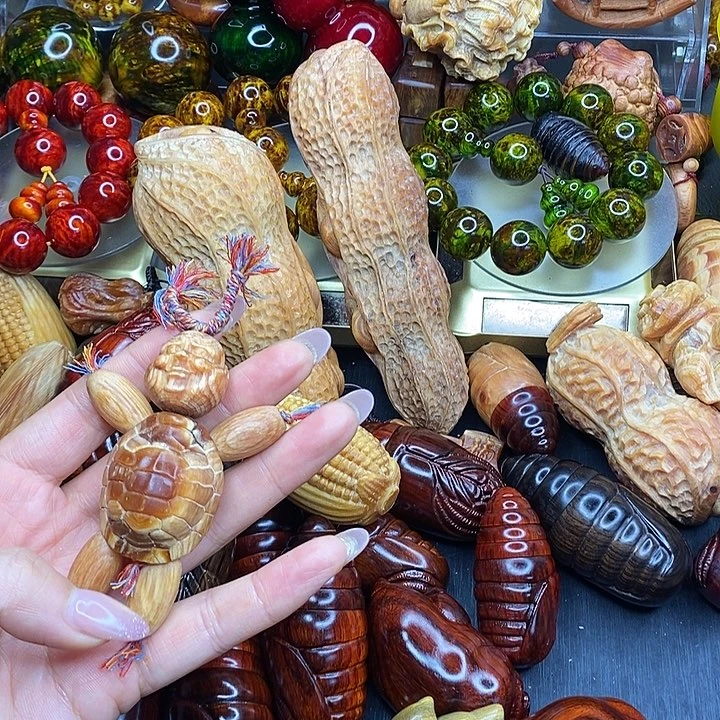 琥珀木琥珀木把件