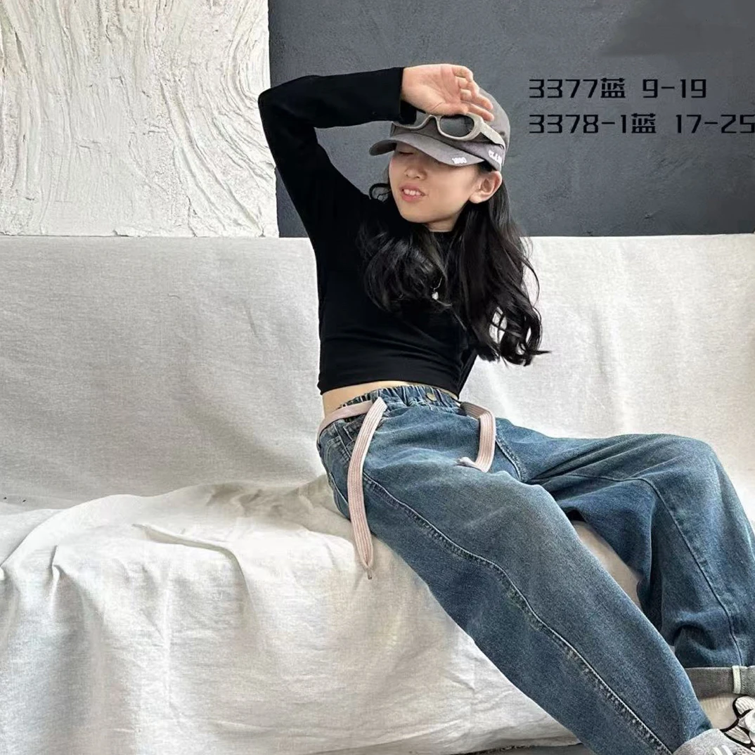 13377/13378高端潮流时尚百搭休闲童装时尚牛仔裤C6-1-1/C3-1-2