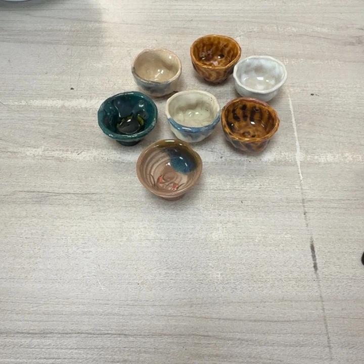 瓷片茶道具工艺品
