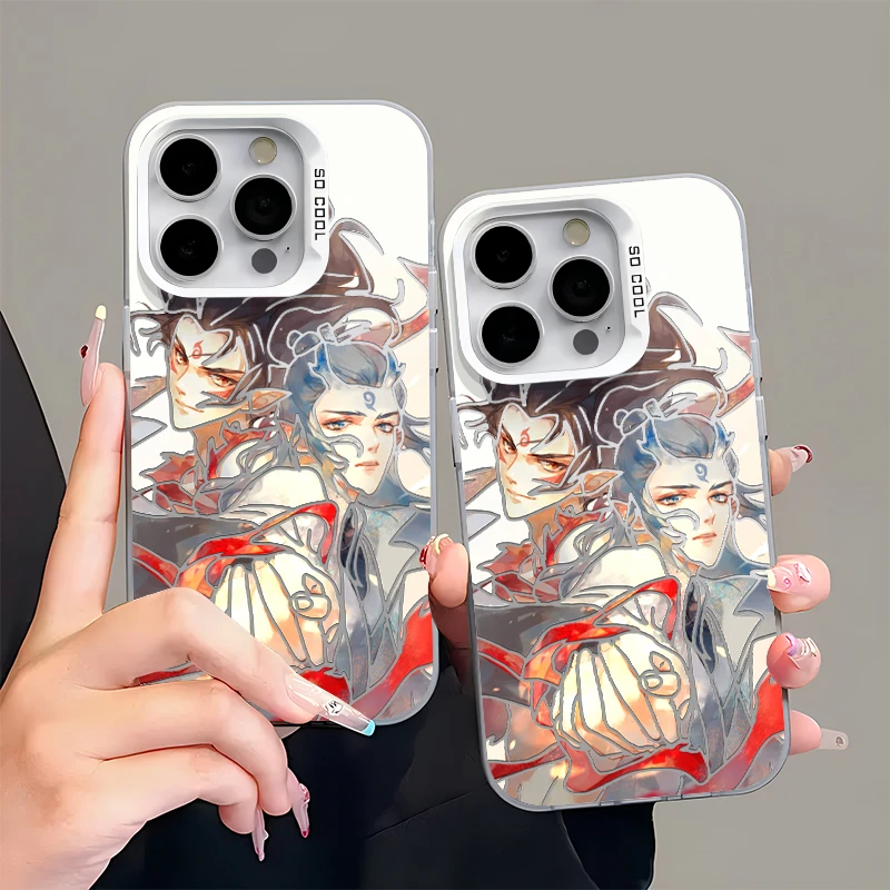 BANCA哪吒敖丙彩银适用苹果16/15/13手机壳华为P70oppo小米14vivo