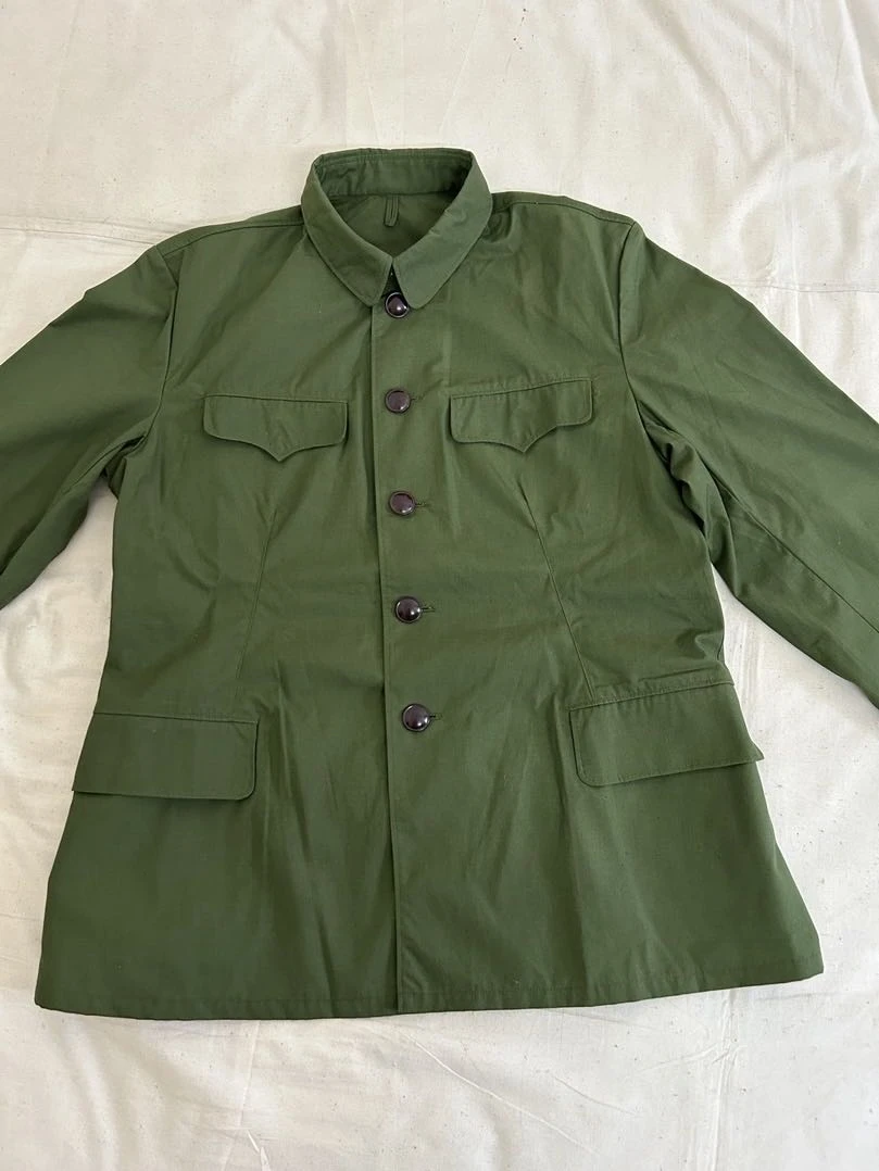 七八十年代夏季原品的确良套装