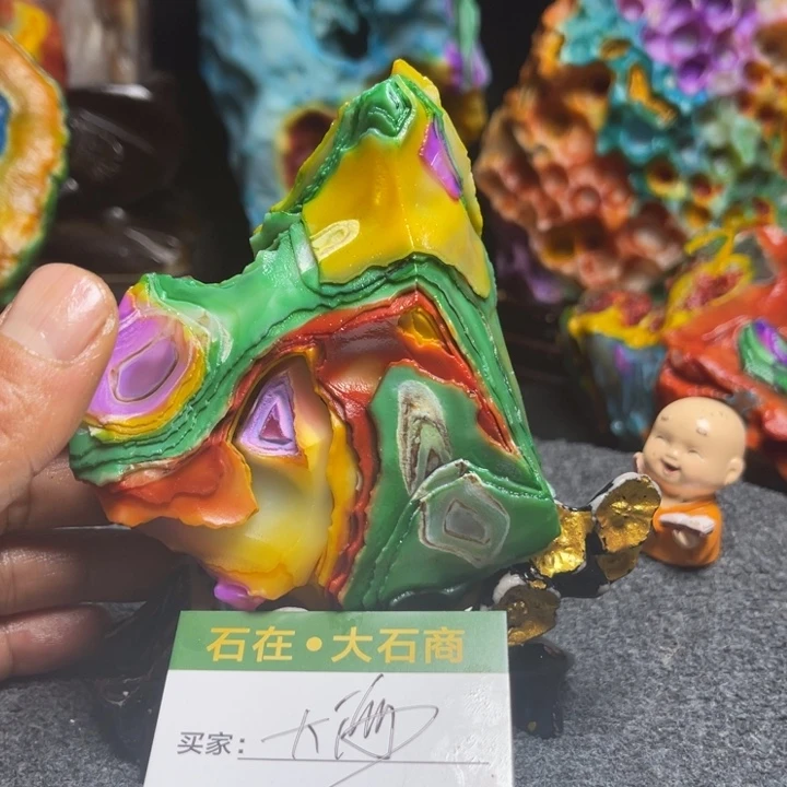 石材开播后的第一个
