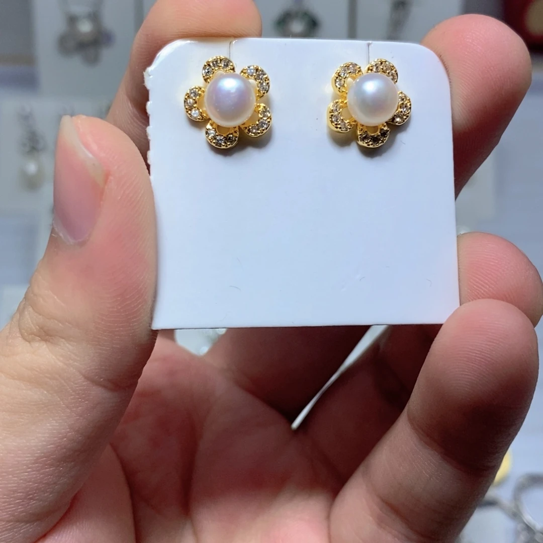 耳饰淡水珍珠未镶嵌