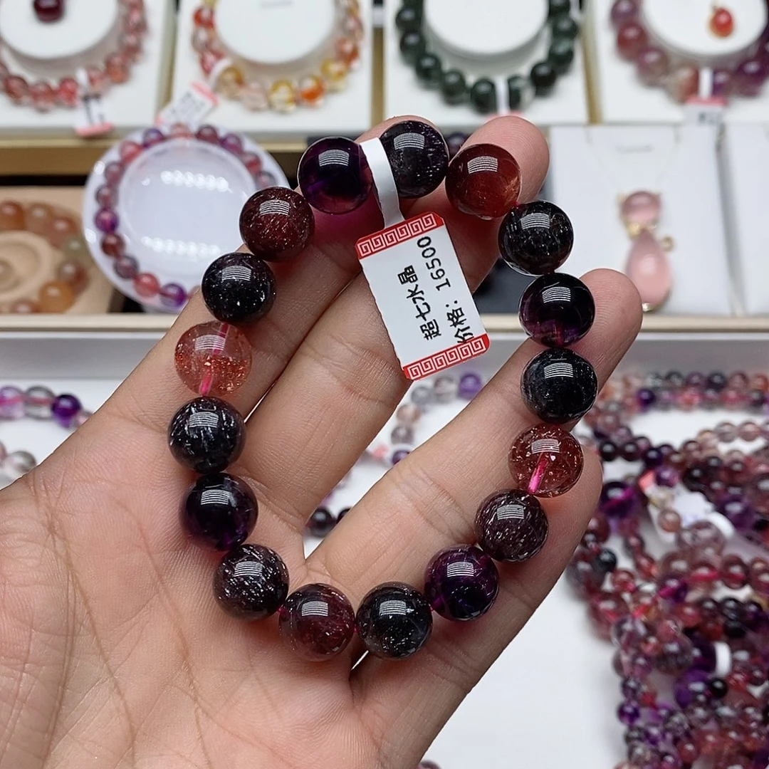 叶***泪未镶嵌水晶手链水晶单圈手链未镶嵌