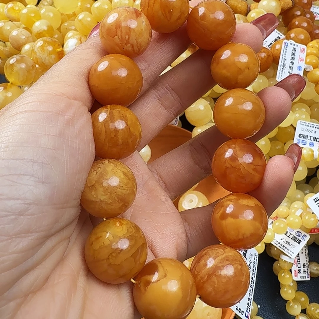 琥珀未镶嵌珠宝奇石