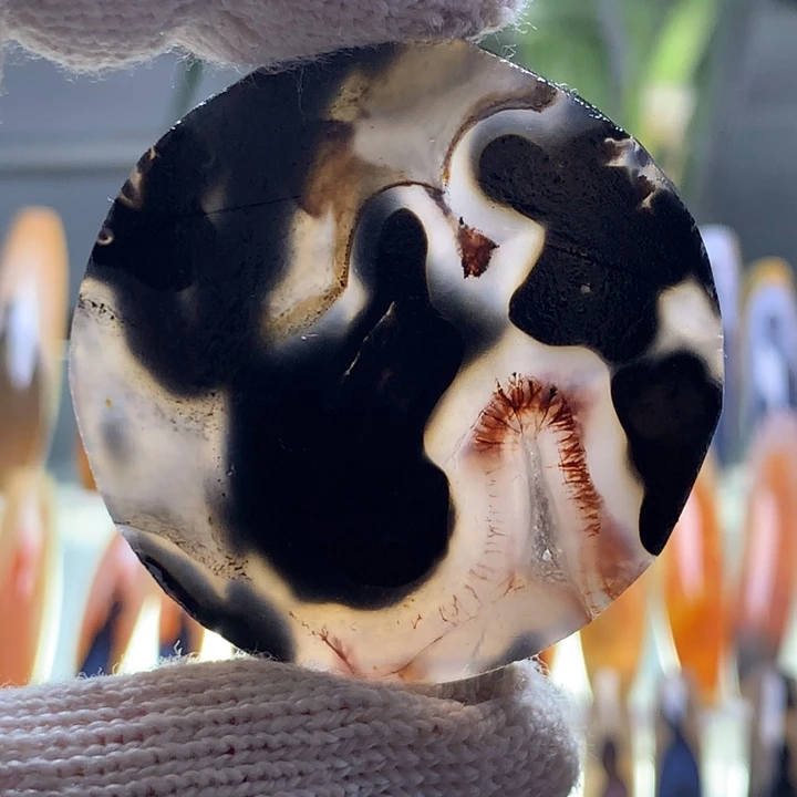 未镶嵌玛瑙/玉髓珠宝半成品122