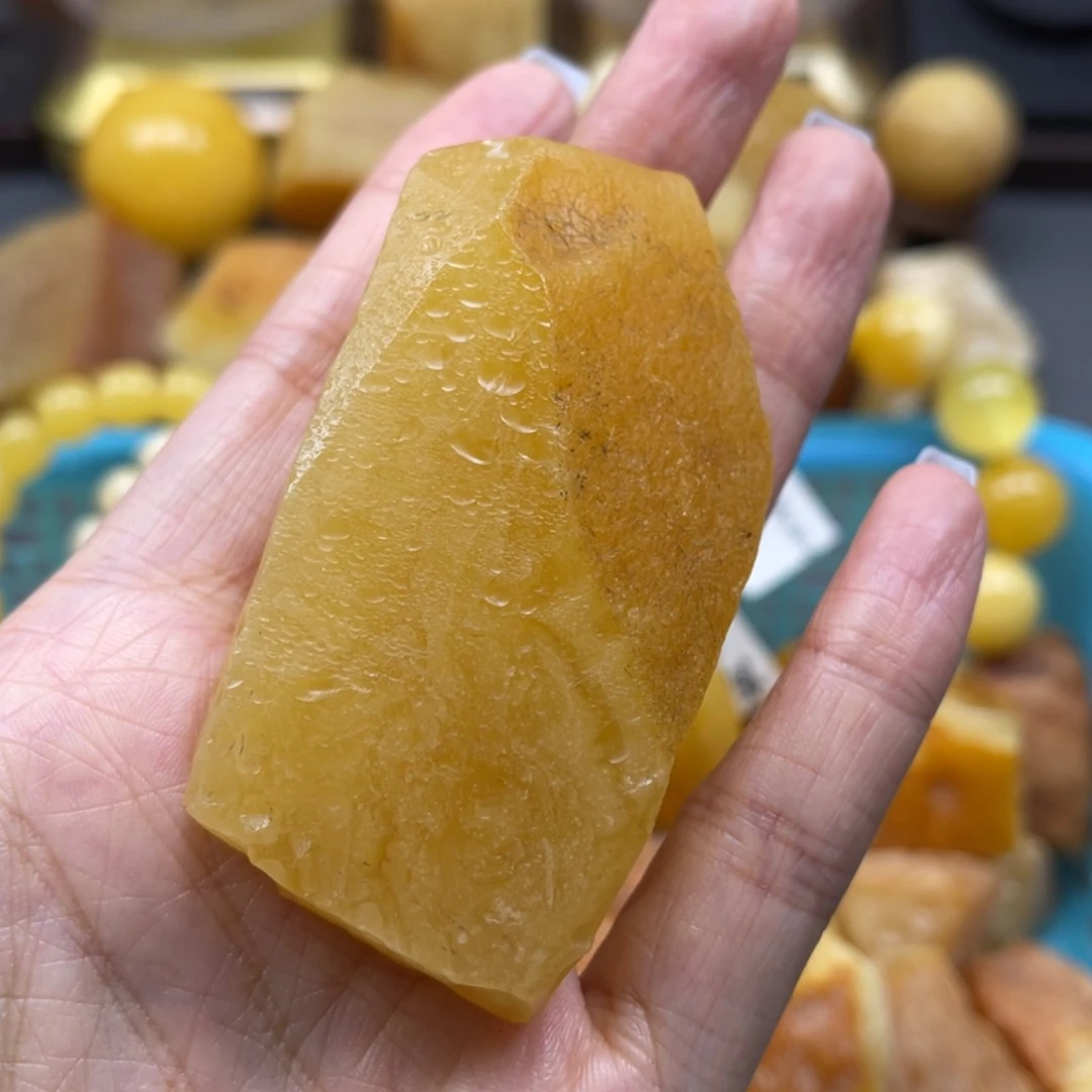 【闪购商品】未镶嵌定制琥珀天然琥珀蜜蜡原石定制