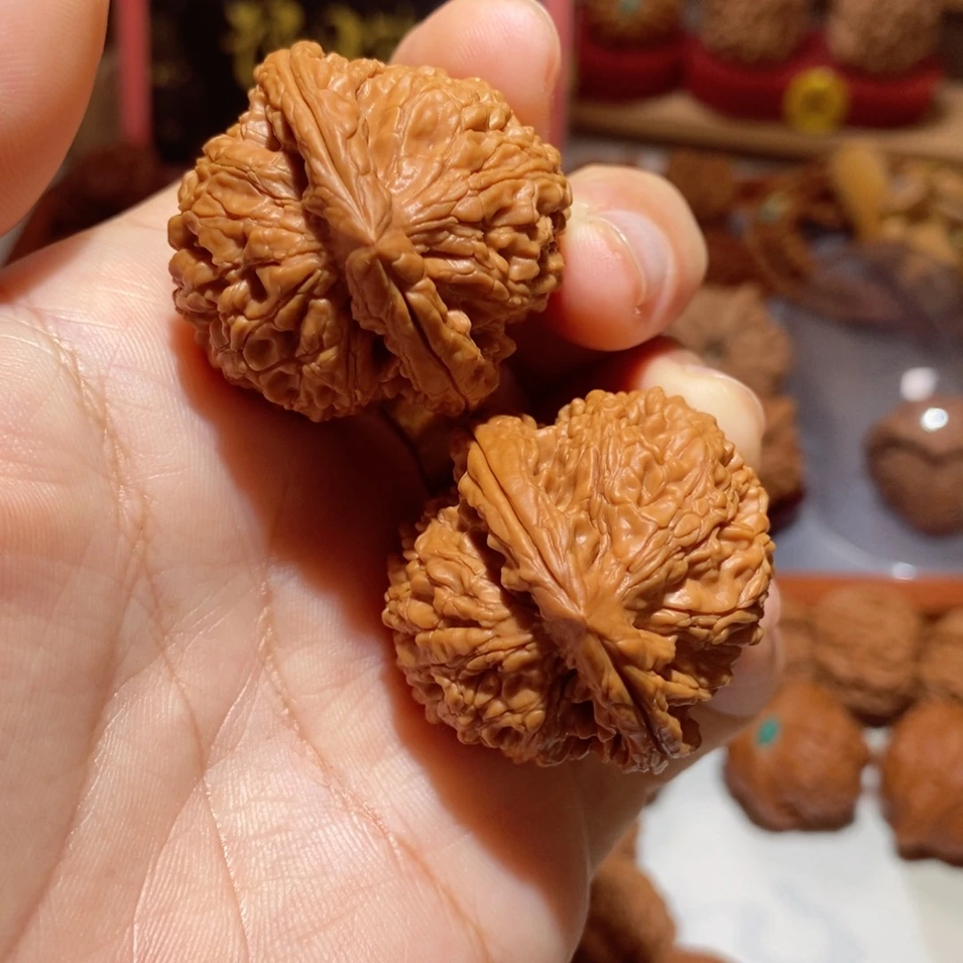 文玩核桃把件36尺全品蚂蚁王