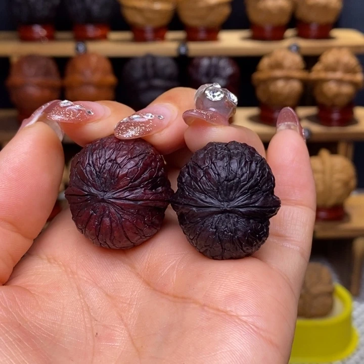 文玩核桃把件金豆9