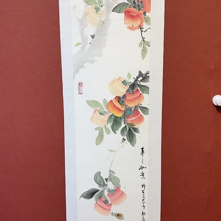 国画听兰老师花鸟