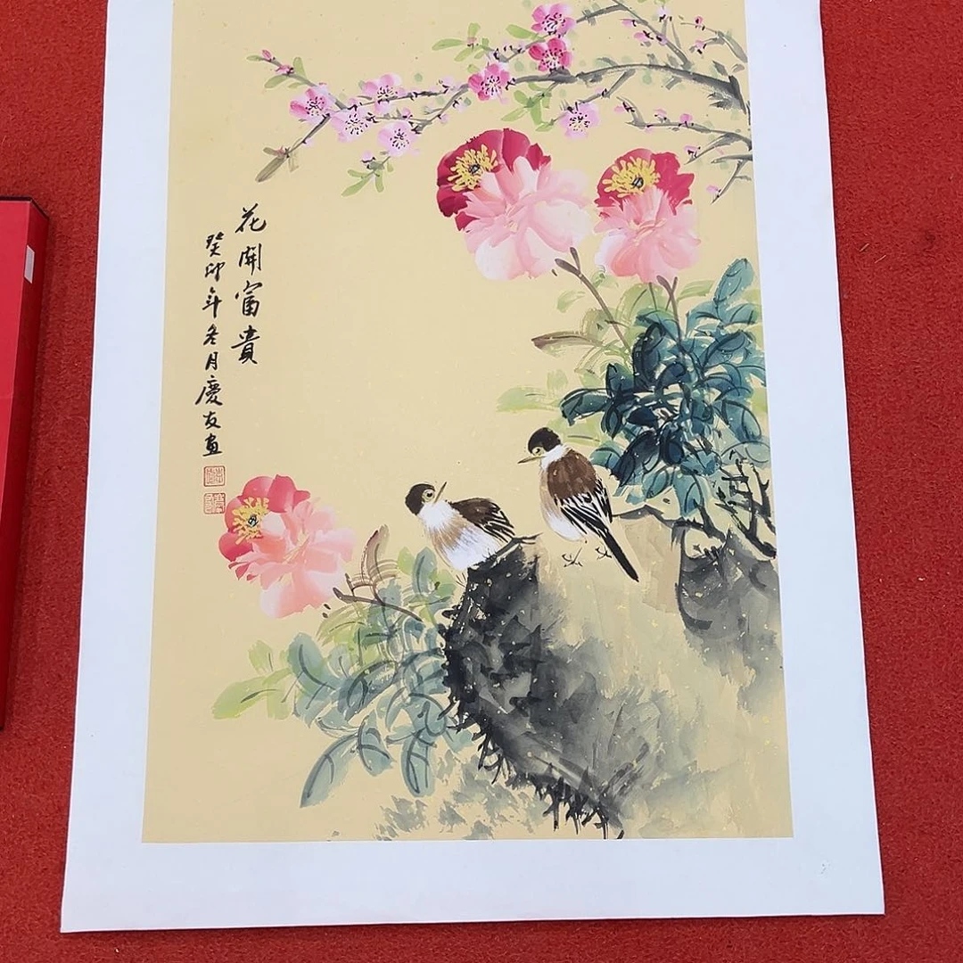 国画手绘国画作品
