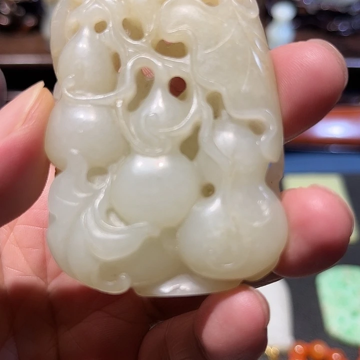 雨****和田玉未镶嵌挂件