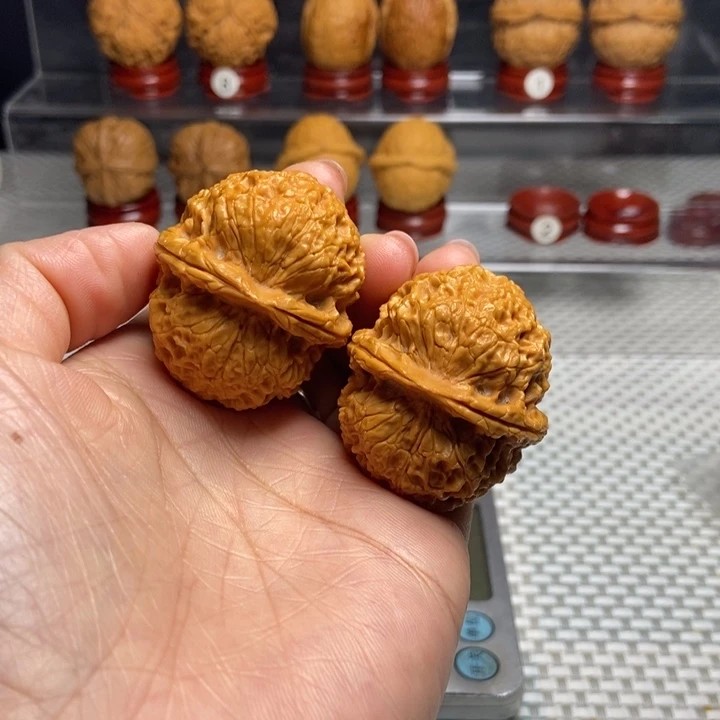 文玩核桃把件31芙蓉绣球