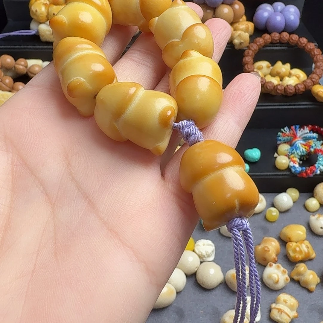 猴头核桃手串烤丁丁手撵