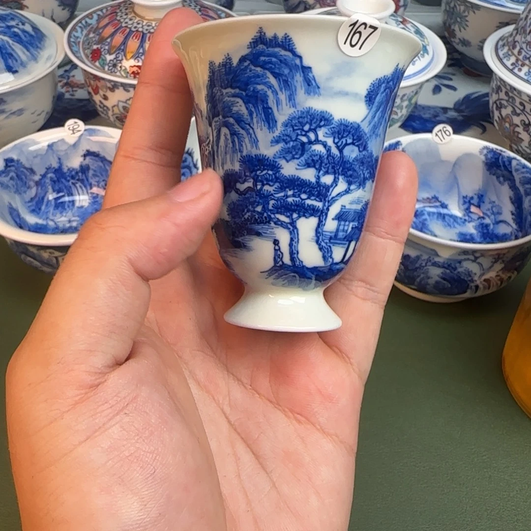 彦祖纯手工手绘茶具167