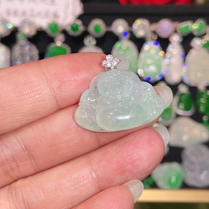 【闪购商品】颈饰未镶嵌翡翠天然翡翠