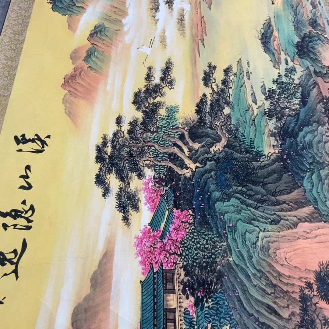 国画Y老师手笔手绘作品。