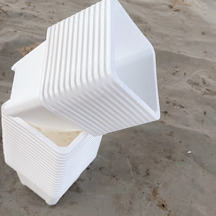 100白方盆9公分高7公分30个