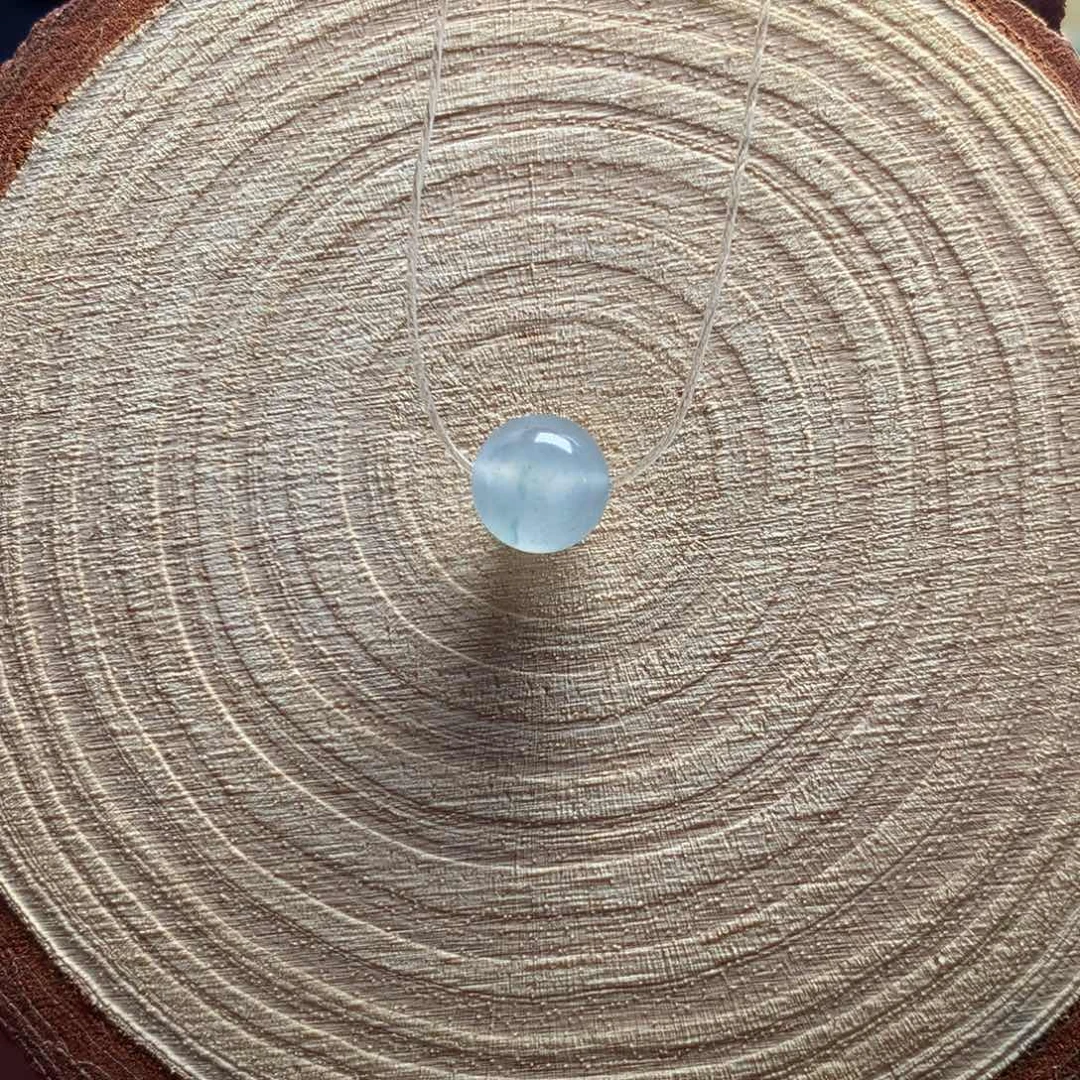 未镶嵌手链翡翠11mm蓝底飘花