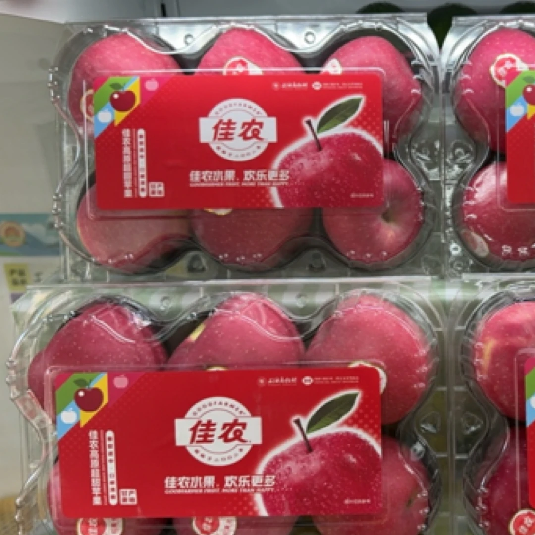 佳农富士6个（2斤半左右）红富士苹果