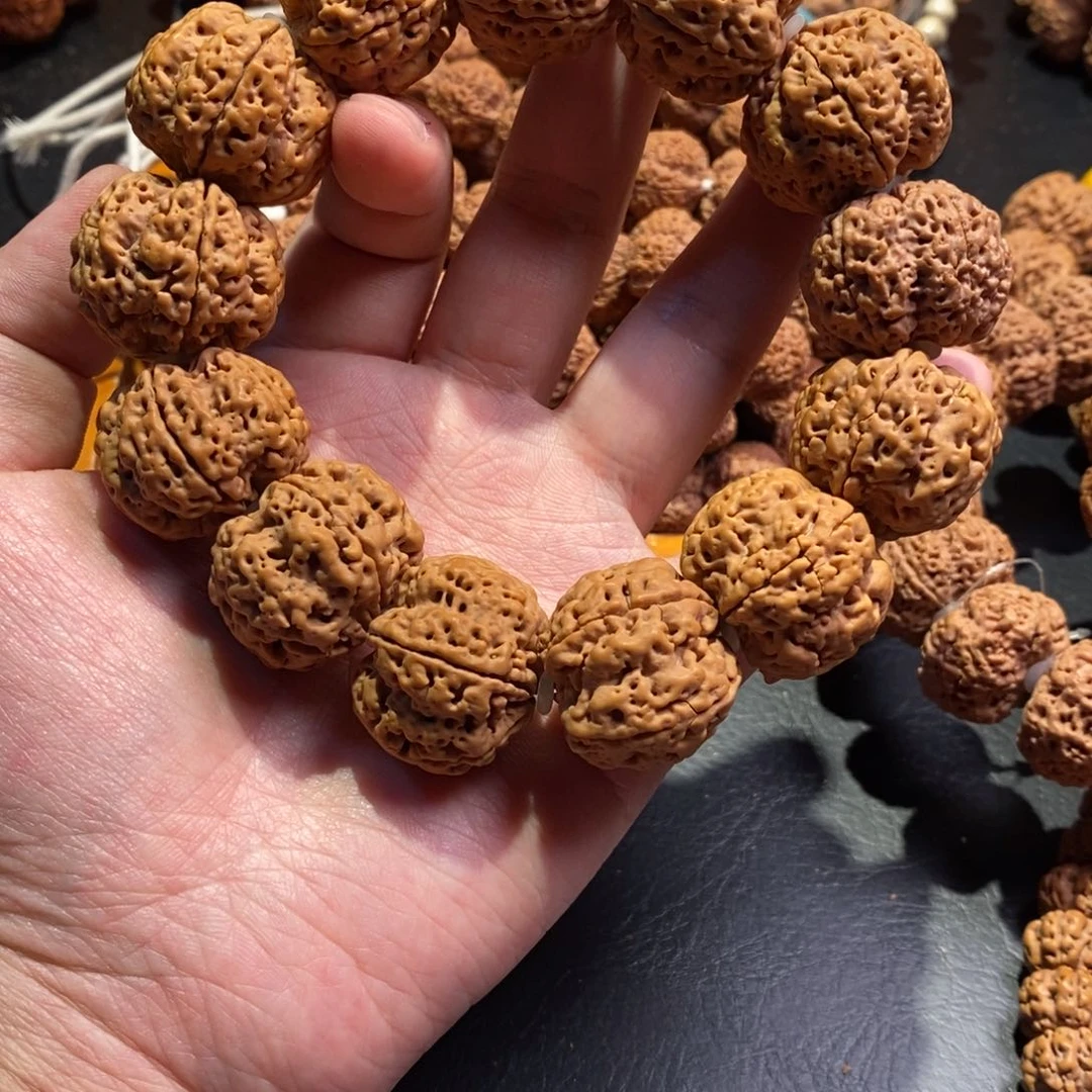 金刚菩提手串一**橙梅花