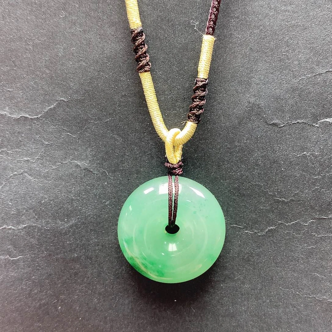 石英质玉未镶嵌吊坠(赠链)