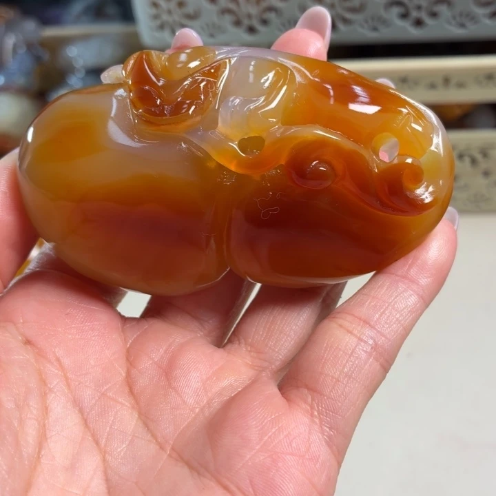 玛瑙/玉髓未镶嵌吊坠(不含链)