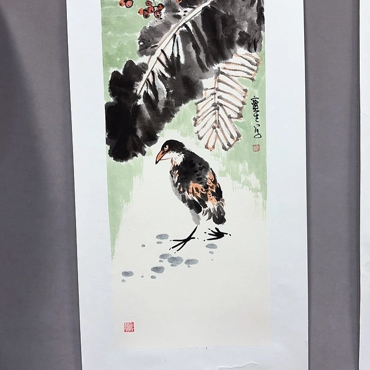 国画亲笔手绘放心去藏