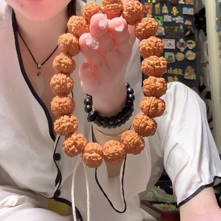 手串金刚菩提19mm五星梅花庄