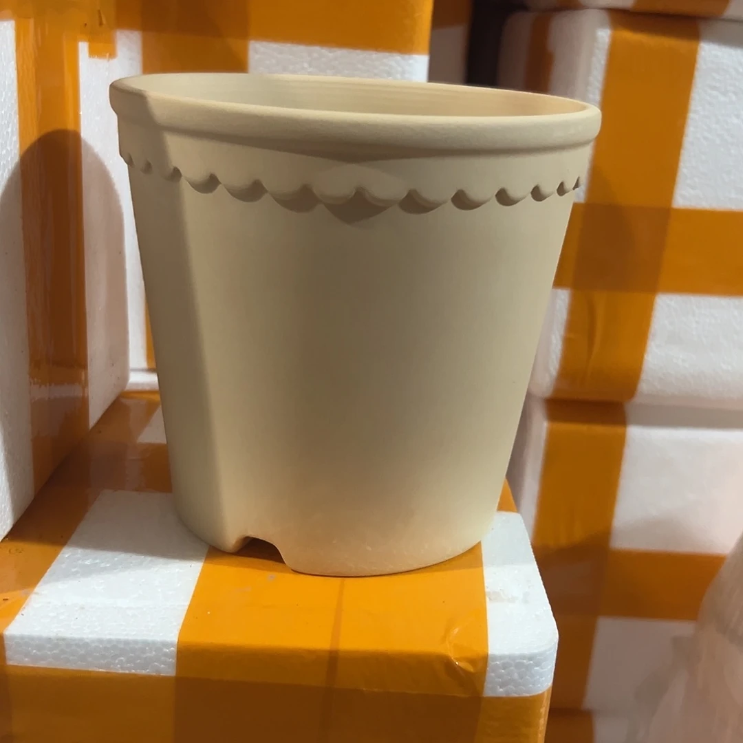 花土花边15口14高1个【微瑕】