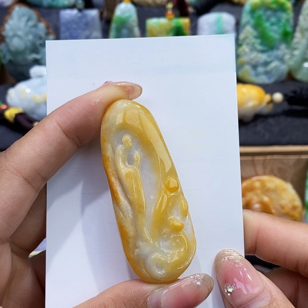 定制翡翠未镶嵌翡翠A货一物一证