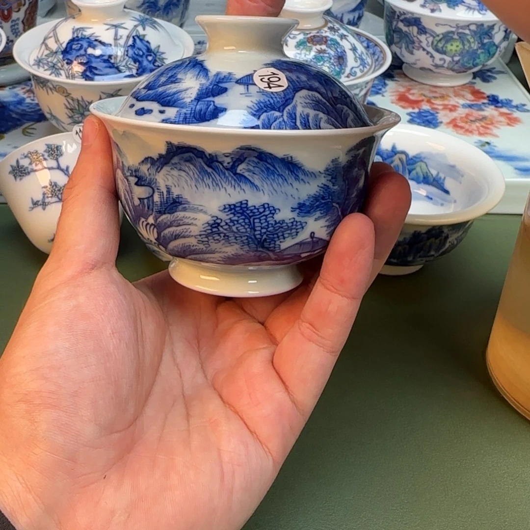 彦祖纯手工手绘茶具194