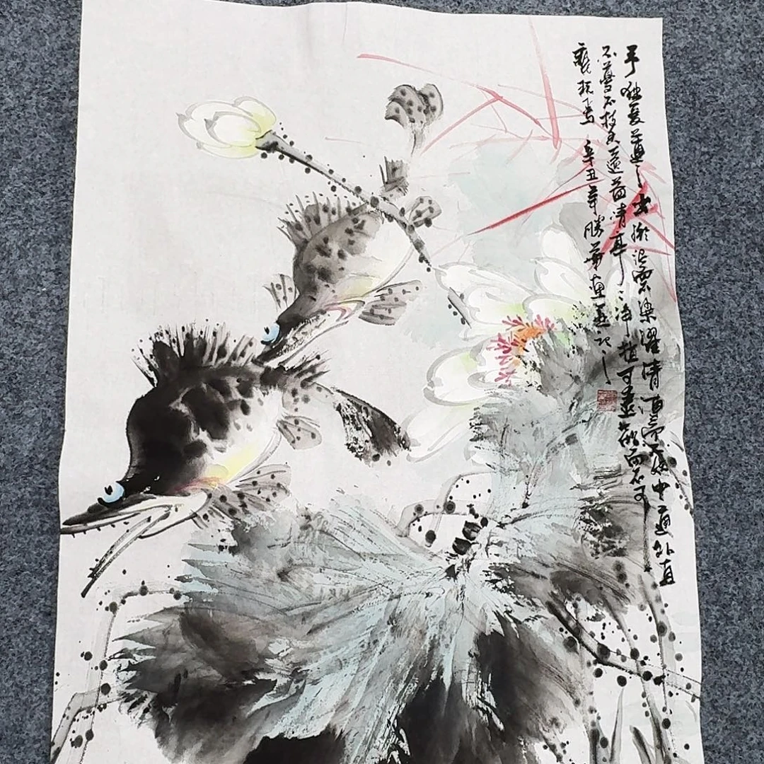 国画纯手绘作品图