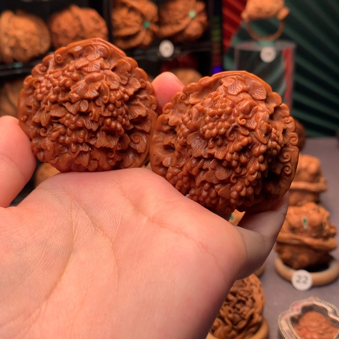 大***万文玩核桃把件————————————-