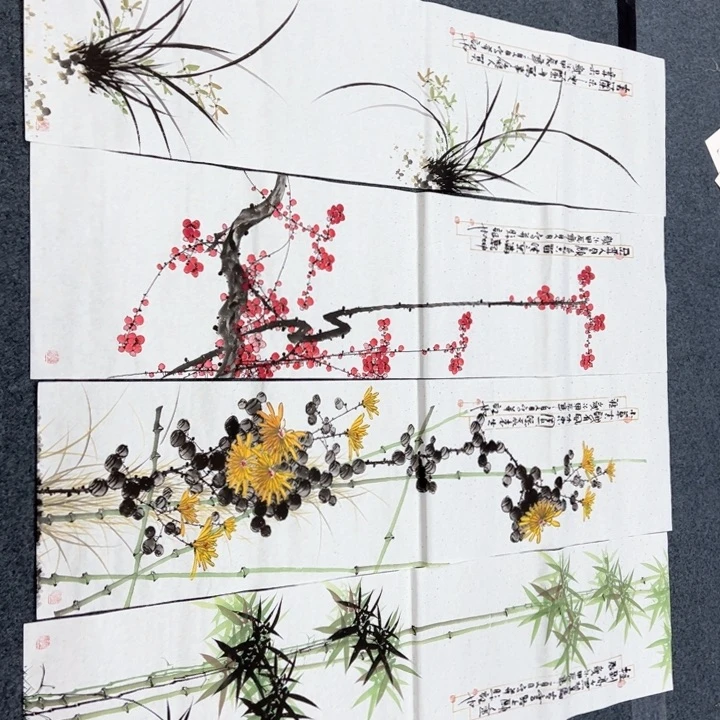 国画纯手绘作品欣赏图