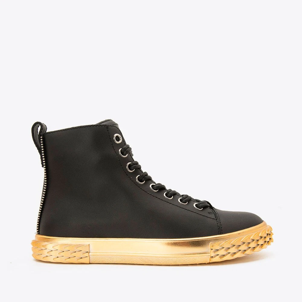 GIUSEPPE ZANOTTI GZBLABBER系列海胆底男士高帮板鞋RM00053/001