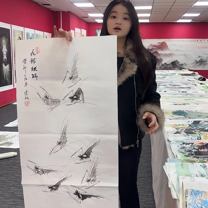 国画国画作品纯手绘