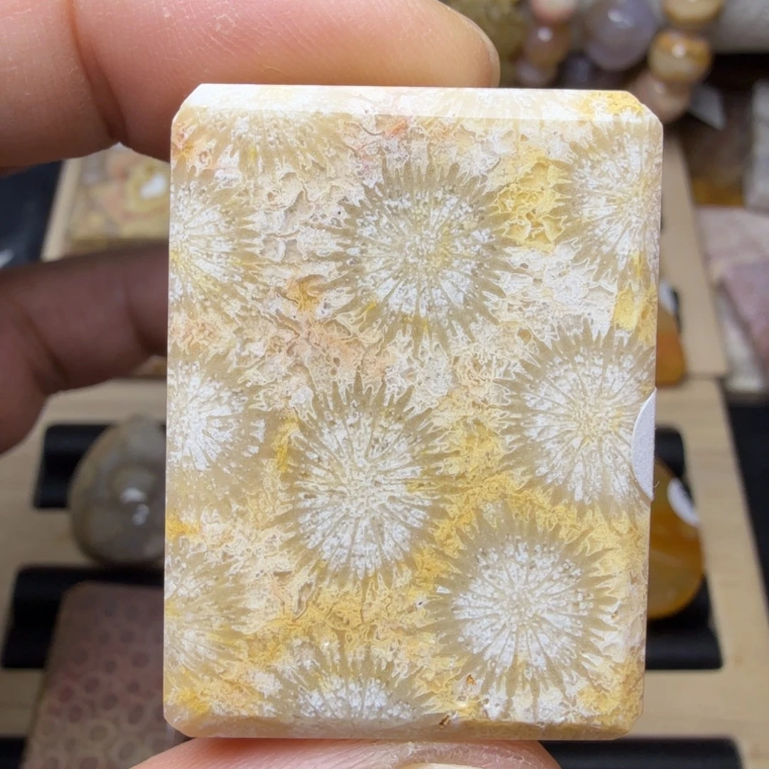 硅化玉未镶嵌纯天然色有机玉石保真色